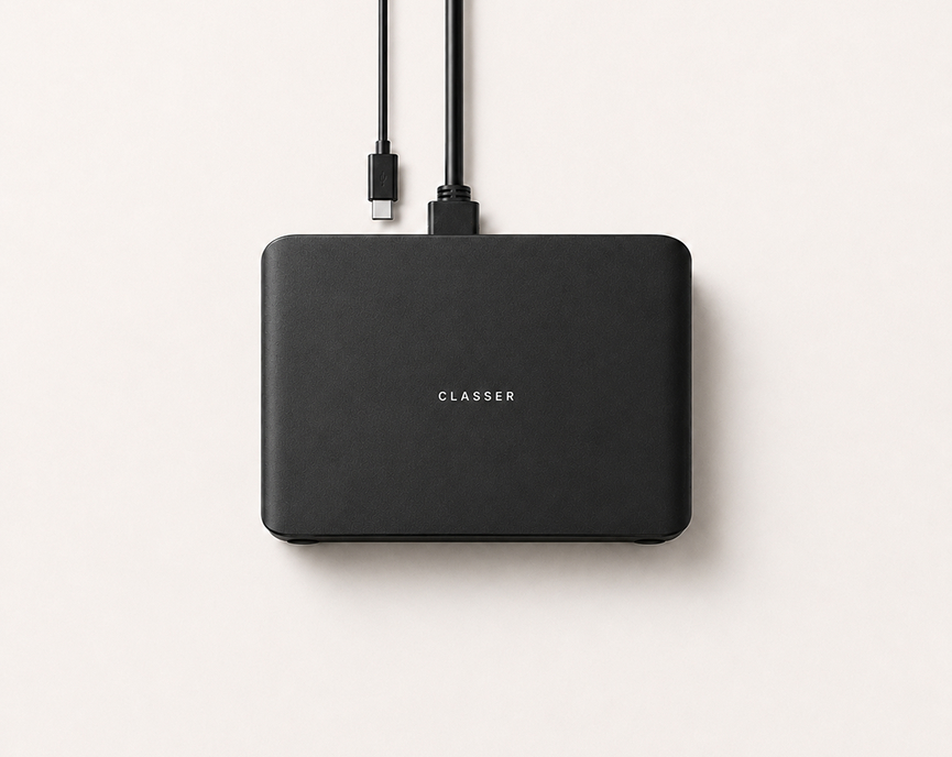 Classer Home organising footage into collections