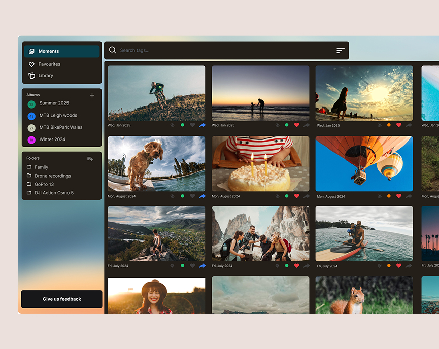 Browse your adventures on Mac and Windows